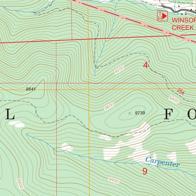 US Forest Service - Topo Cowles, NM FSTopo Legacy digital map