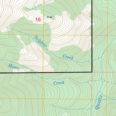 US Forest Service - Topo Cowlitz Falls, WA FSTopo Legacy digital map