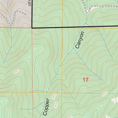 US Forest Service - Topo Cowlitz Falls, WA FSTopo Legacy digital map