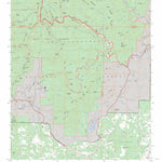 US Forest Service - Topo Cowrock, GA FSTopo Legacy digital map