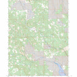 US Forest Service - Topo Cox Flat, OR FSTopo Legacy digital map