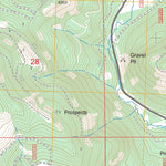 US Forest Service - Topo Cox Flat, OR FSTopo Legacy digital map