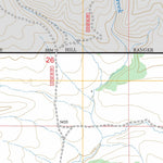 US Forest Service - Topo Coxcombe Butte, MT FSTopo Legacy digital map