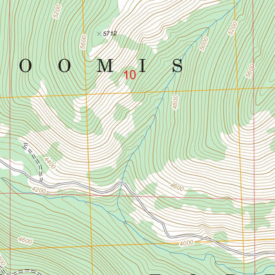 US Forest Service - Topo Coxit Mountain, WA FSTopo Legacy digital map