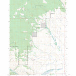US Forest Service - Topo Coyote Creek, MT FSTopo Legacy digital map
