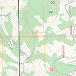 US Forest Service - Topo Coyote Creek, MT FSTopo Legacy digital map