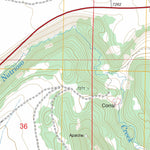US Forest Service - Topo Coyote Hills, AZ FSTopo Legacy digital map