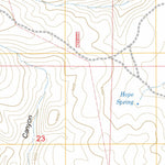 US Forest Service - Topo Coyote Mountain, NV FSTopo Legacy digital map