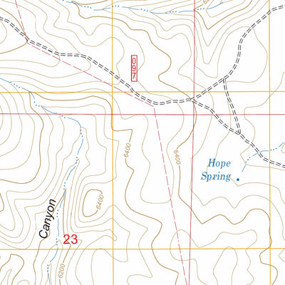 US Forest Service - Topo Coyote Mountain, NV FSTopo Legacy digital map