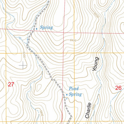 US Forest Service - Topo Coyote Mountain, NV FSTopo Legacy digital map