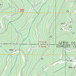 US Forest Service - Topo Coyote Mountain, WA FSTopo Legacy digital map