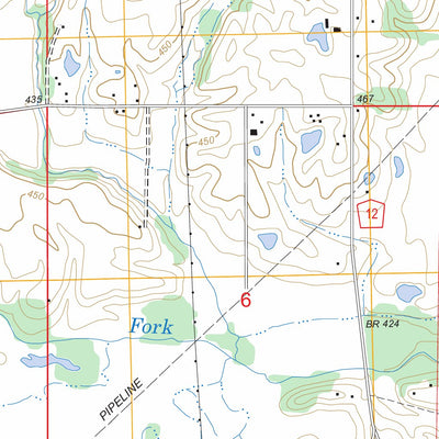 US Forest Service - Topo Crab Orchard, IL FSTopo Legacy digital map