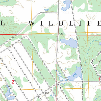 US Forest Service - Topo Crab Orchard Lake, IL FSTopo Legacy digital map