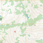 US Forest Service - Topo Crag Peak, CA FSTopo Legacy digital map