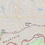 US Forest Service - Topo Craggy Pinnacle, NC FSTopo Legacy digital map
