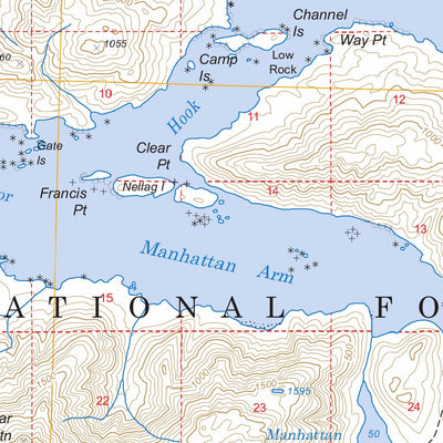 US Forest Service - Topo Craig A-4, AK FSTopo Legacy digital map