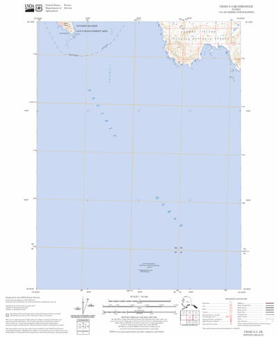 US Forest Service - Topo Craig A-5, AK FSTopo Legacy digital map