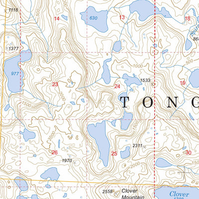 US Forest Service - Topo Craig B-1, AK FSTopo Legacy digital map