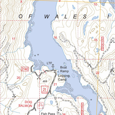 US Forest Service - Topo Craig B-2, AK FSTopo Legacy digital map