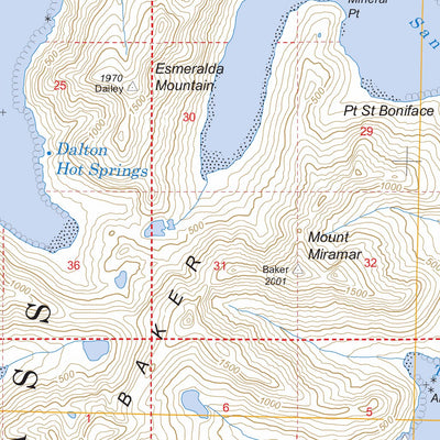 US Forest Service - Topo Craig B-5, AK FSTopo Legacy digital map