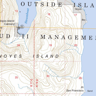 US Forest Service - Topo Craig C-5, AK FSTopo Legacy digital map