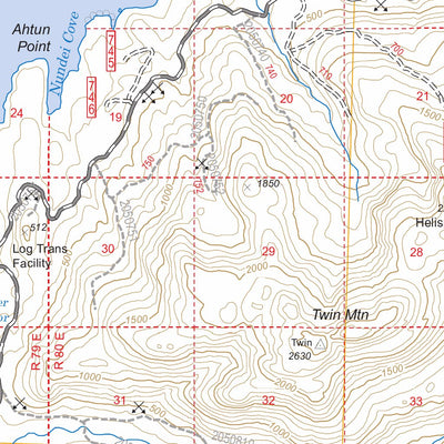 US Forest Service - Topo Craig D-4, AK FSTopo Legacy digital map