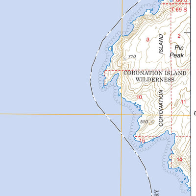 US Forest Service - Topo Craig D-8, AK FSTopo Legacy digital map