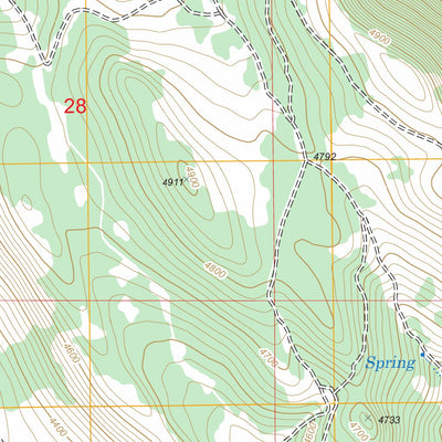 US Forest Service - Topo Craig Mountain, OR FSTopo Legacy digital map