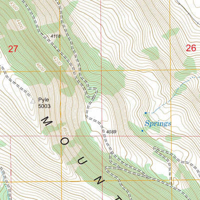 US Forest Service - Topo Craig Mountain, OR FSTopo Legacy digital map