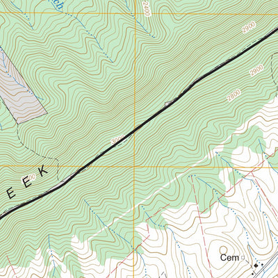 US Forest Service - Topo Craig Springs, VA - WV FSTopo Legacy digital map