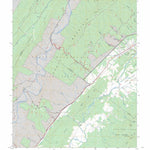 US Forest Service - Topo Craigsville, VA FSTopo Legacy digital map