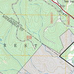 US Forest Service - Topo Craigsville, VA FSTopo Legacy digital map