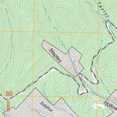 US Forest Service - Topo Craigsville, VA FSTopo Legacy digital map