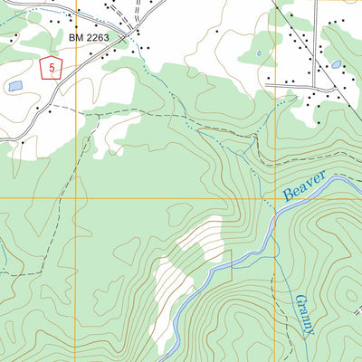 US Forest Service - Topo Craigsville, WV FSTopo Legacy digital map