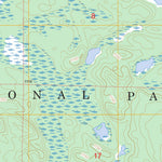US Forest Service - Topo Cranberry Bay, MN FSTopo Legacy digital map