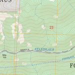 US Forest Service - Topo Crandall Peak, CA FSTopo Legacy digital map