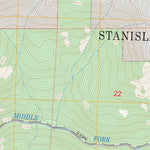 US Forest Service - Topo Crandall Peak, CA FSTopo Legacy digital map
