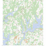 US Forest Service - Topo Crane Hill, AL FSTopo Legacy digital map