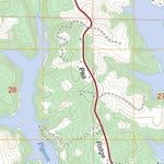 US Forest Service - Topo Crane Hill, AL FSTopo Legacy digital map