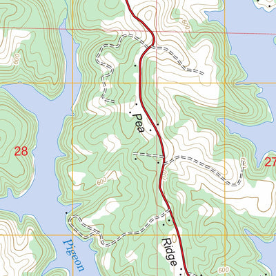 US Forest Service - Topo Crane Hill, AL FSTopo Legacy digital map