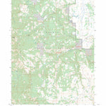 US Forest Service - Topo Crane Mountain, OR FSTopo Legacy digital map