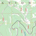 US Forest Service - Topo Crane Prairie, OR FSTopo Legacy digital map