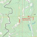 US Forest Service - Topo Crane Prairie, OR FSTopo Legacy digital map