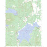 US Forest Service - Topo Crane Prairie Reservoir, OR FSTopo Legacy digital map