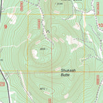 US Forest Service - Topo Crane Prairie Reservoir, OR FSTopo Legacy digital map