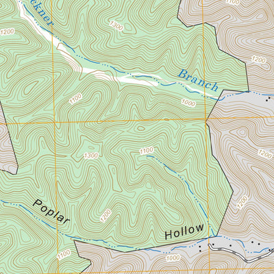 US Forest Service - Topo Cranston, KY FSTopo Legacy digital map