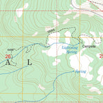US Forest Service - Topo Crater Lake West, OR FSTopo Legacy digital map