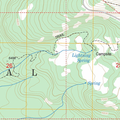 US Forest Service - Topo Crater Lake West, OR FSTopo Legacy digital map