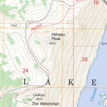 US Forest Service - Topo Crater Lake West, OR FSTopo Legacy digital map