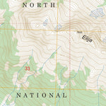 US Forest Service - Topo Crater Mountain, WA FSTopo Legacy digital map